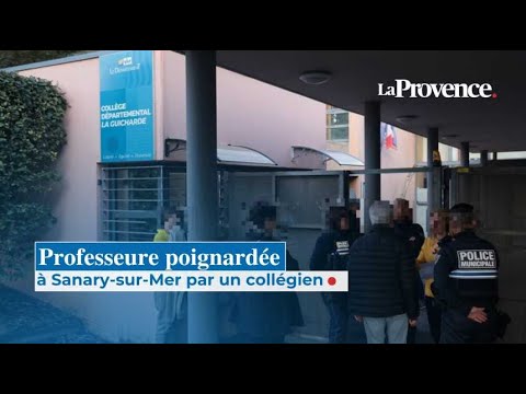 Professeure poignardée à Sanary-sur-Mer par un collégien